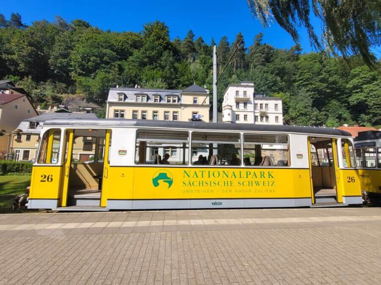 An Den Schrammsteinen Wandern Rundweg Bei Bad Schandau