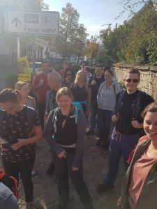 Punkt 11 Uhr hieß es für die jungwandern.de Wandergruppe "rauf die Burg Teck wandern"!