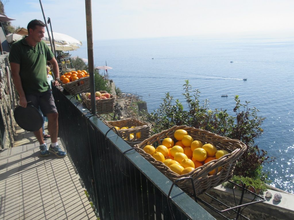 Selbstverständlich dürfen auch Zitrusfrüchte nicht am Küstenstreifen der Cinque Terre fehlen!