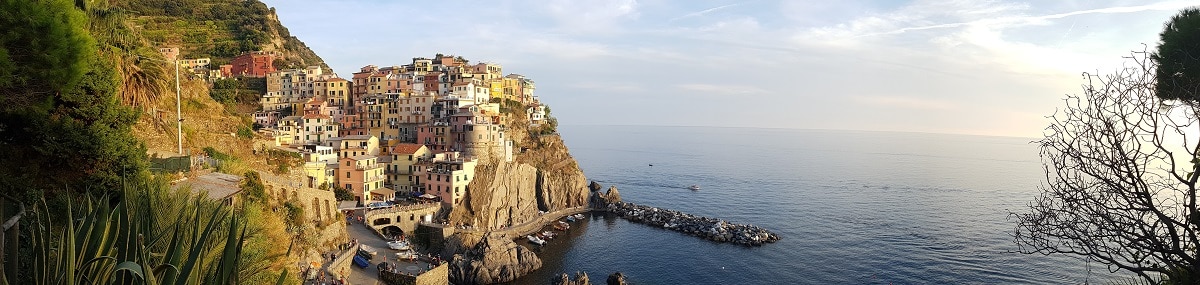 Fantastische Aussichten beim Wandern in der Cinque Terre an der Küste Liguriens!