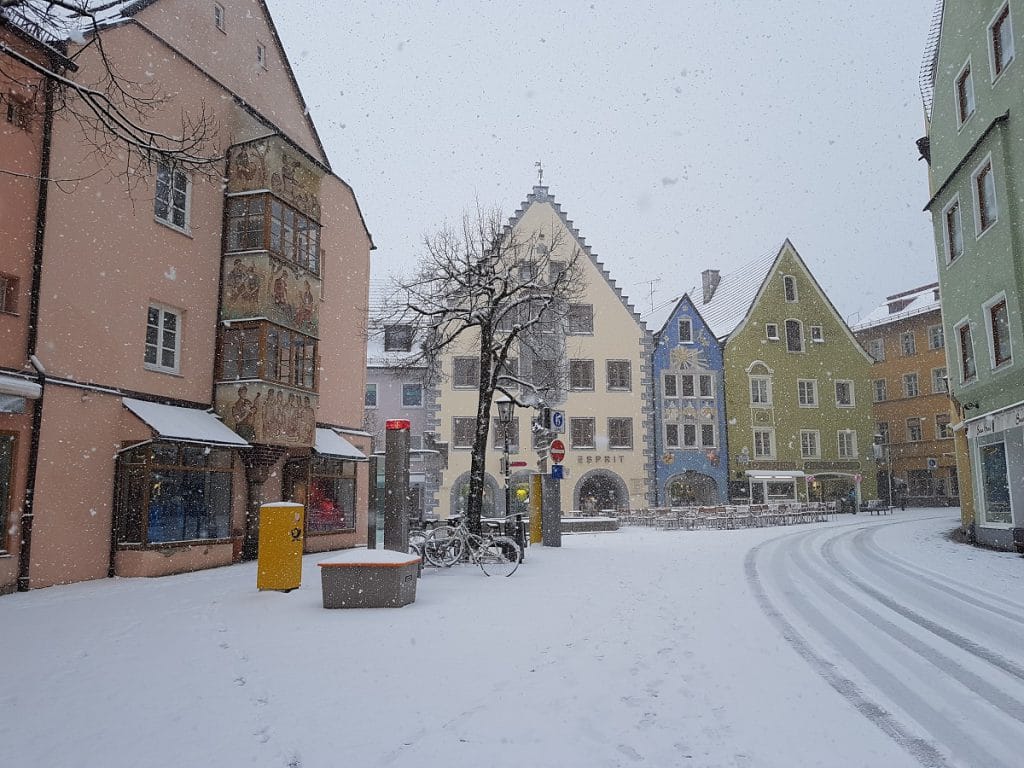 Schneeverdeckt im April: wir waren in Füssen wandern!