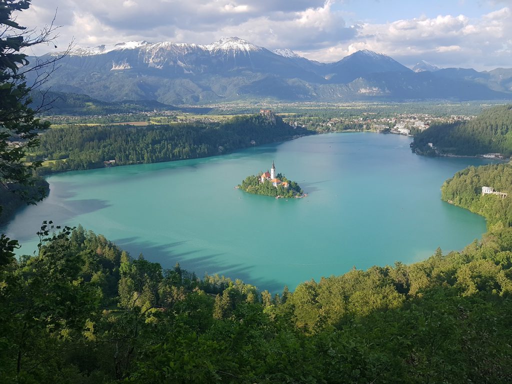 Bergsee in Slowenien