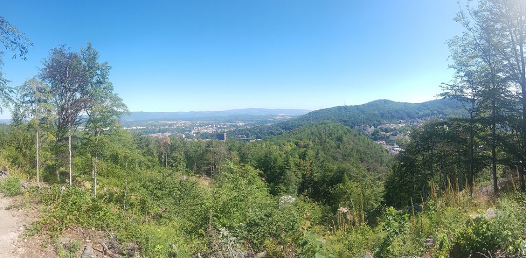 Aussicht auf Karlovy Vary