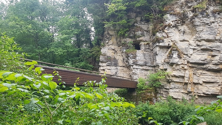 Weitere Brücke über die Wutach