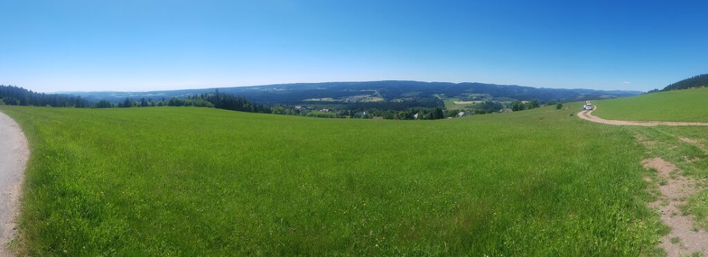 Panoramaaussicht auf den Schwarzwald