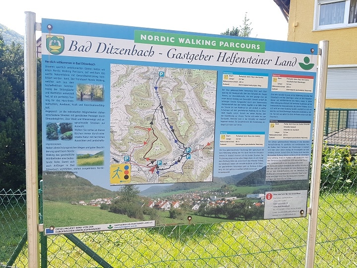 Infotafel Bad Ditzenbach