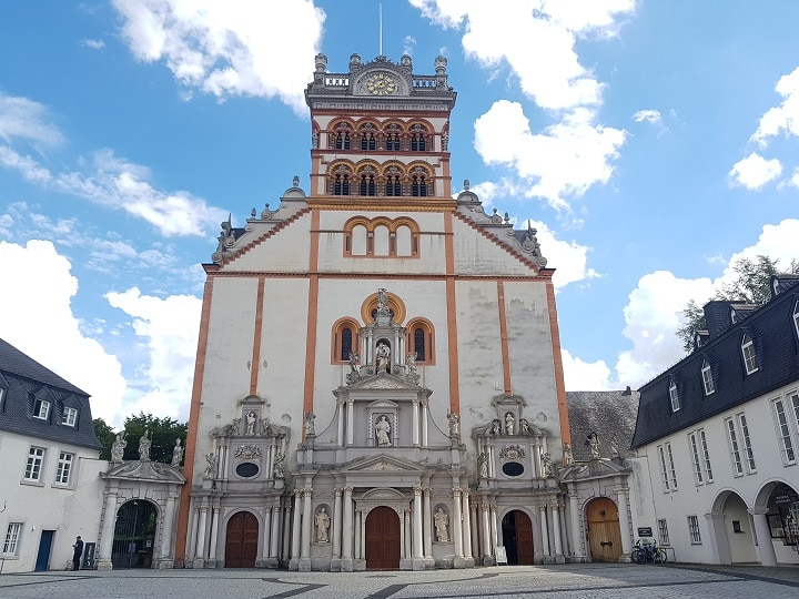 Benediktinerabtei Trier als Ziel vom Mosel Camino