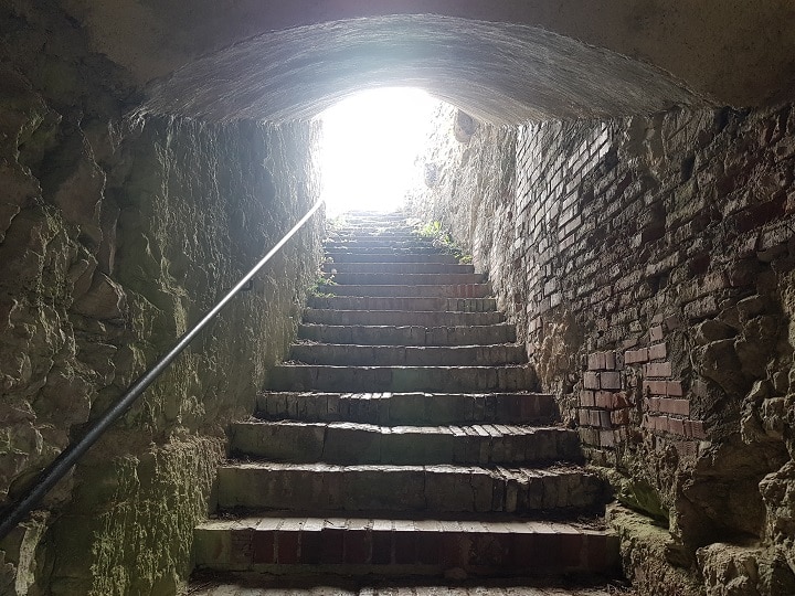 Treppenaufgang in Burg