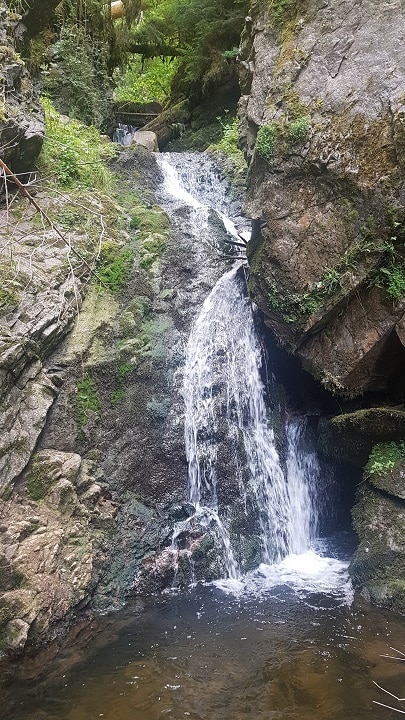 Wasserfall in Lotenbachklamm