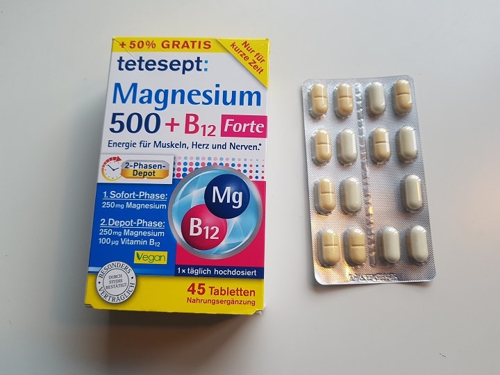 Tabletten mit B12 Vitamin