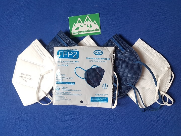 Mit den Öffis zum Wandern? Einkaufen oder ins Restaurant oder Bar gehen? Wir empfehlen euch diese FFP2-Masken!