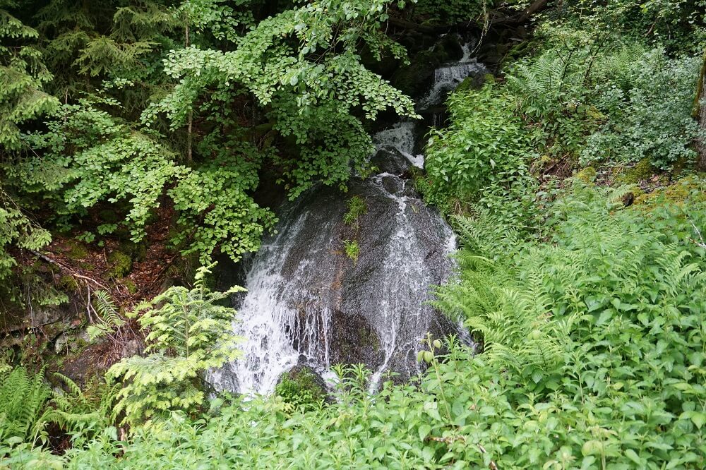 kleiner Wasserfall