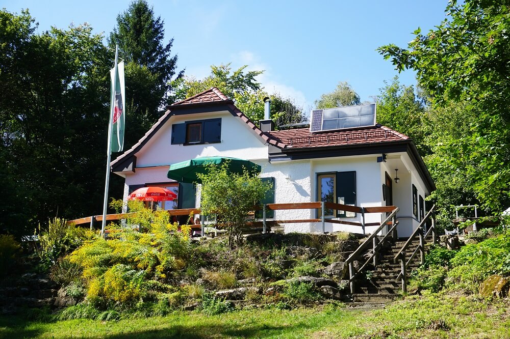 Kornberghütte als tolle Einkehrmöglichkeit auf der Berta-Hörnle-Tour bei Bad Boll