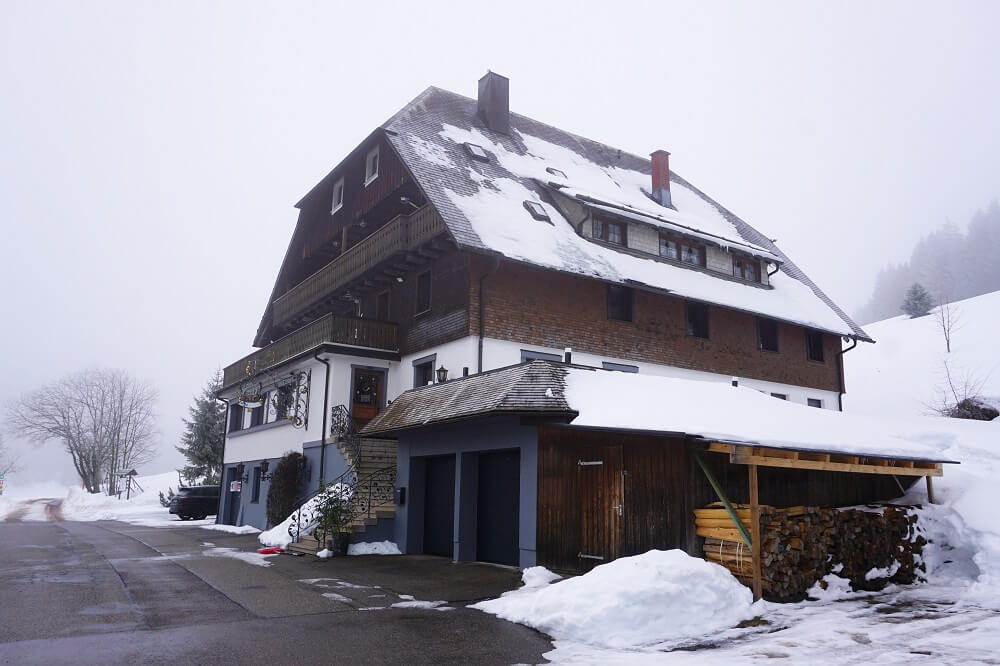 Gasthaus Jägerheim beim Wandern zum Feldsee