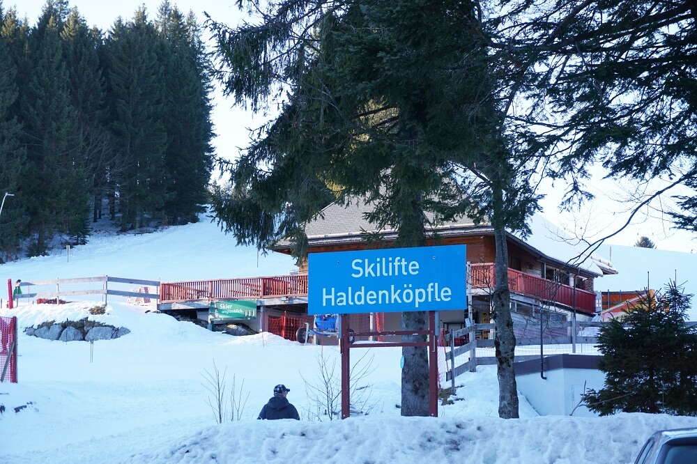 Skilifte am Haldenköpfle