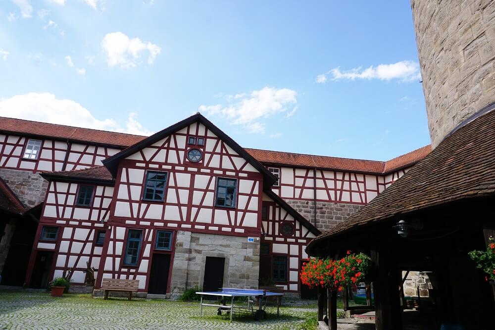 Innenhof Burg Reichenberg