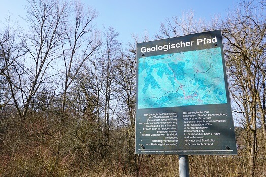 Infotafel Geologischer Pfad Schwäbisch Gmünd
