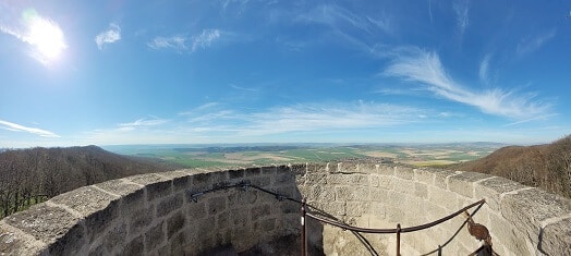 Panoramaaussicht vom Ithturm