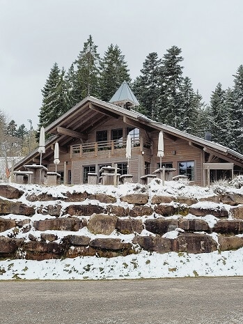 Moderne Berghütte