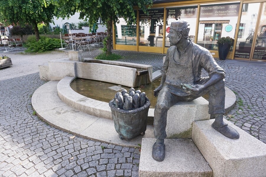 Skulptur in Oberaudorf
