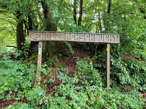 Eingang Holzbachschlucht