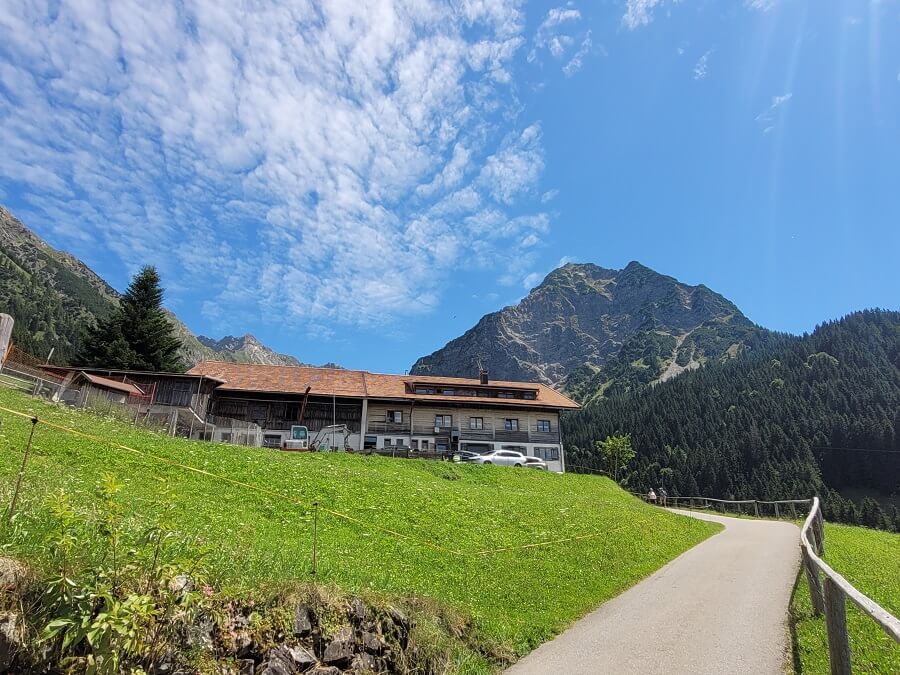 Berggasthaus am Wanderweg