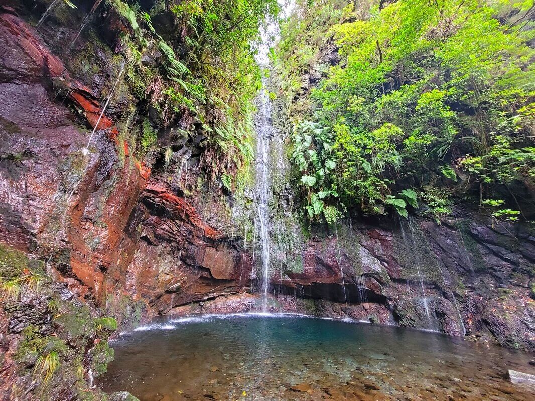 Wasserfall 25 Fontes Madeira