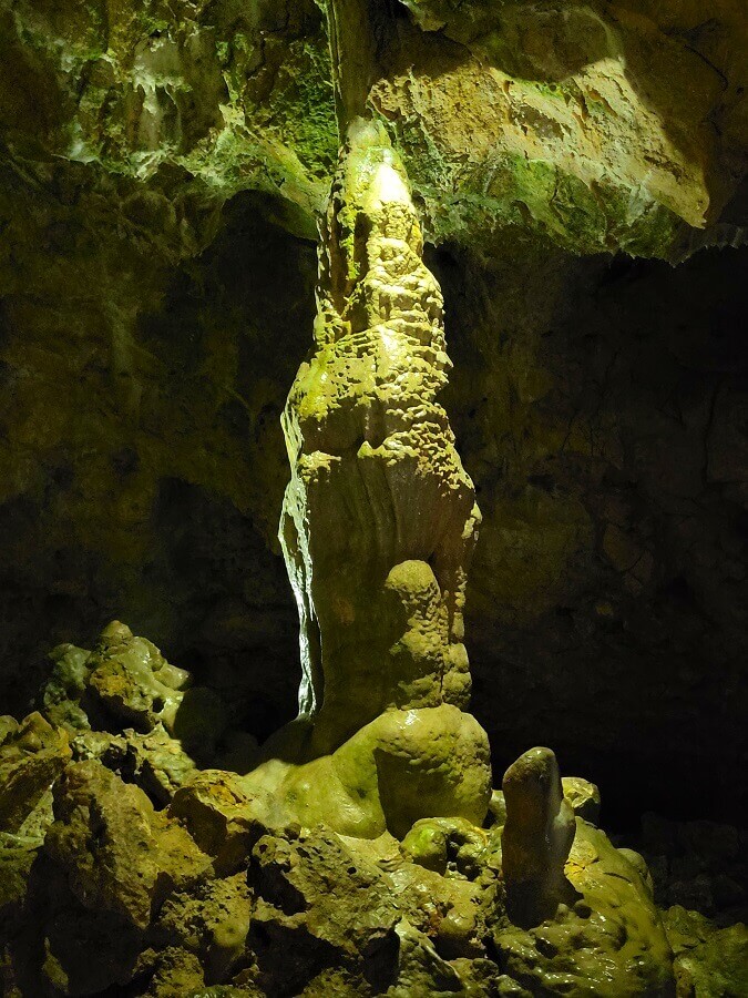 Tropfstein in einer Höhle