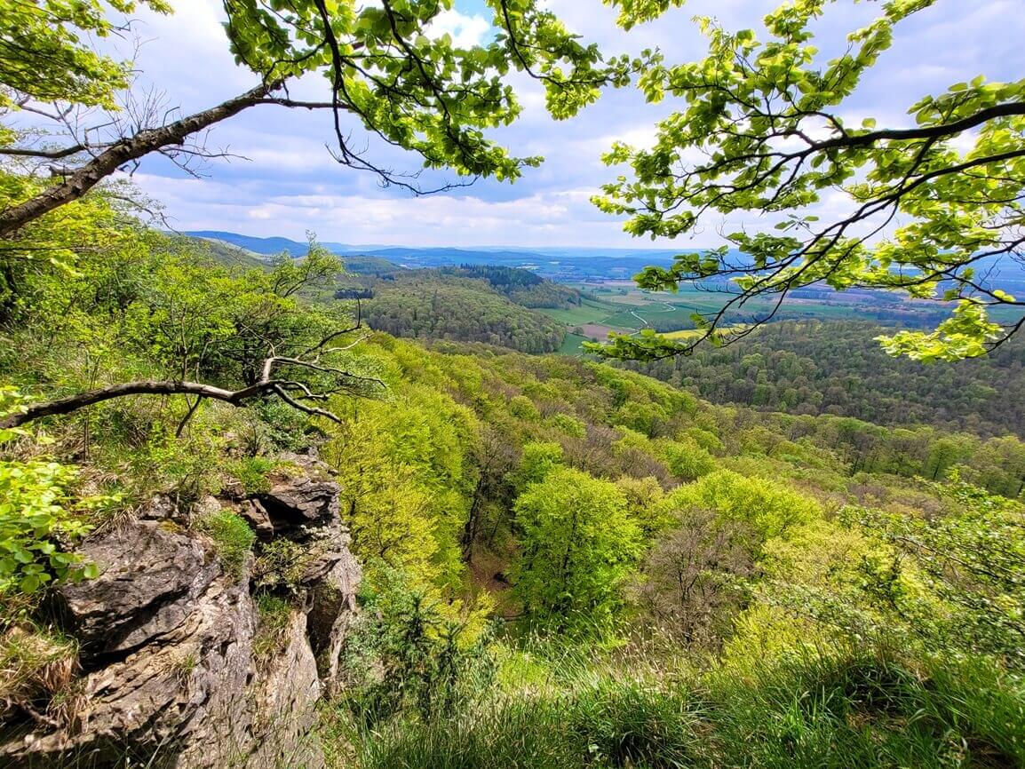 Aussicht auf eine schöne Landschaft