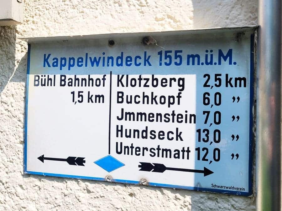 Kappelwindeck liegt 155 Meter über dem Meeresspiegel.