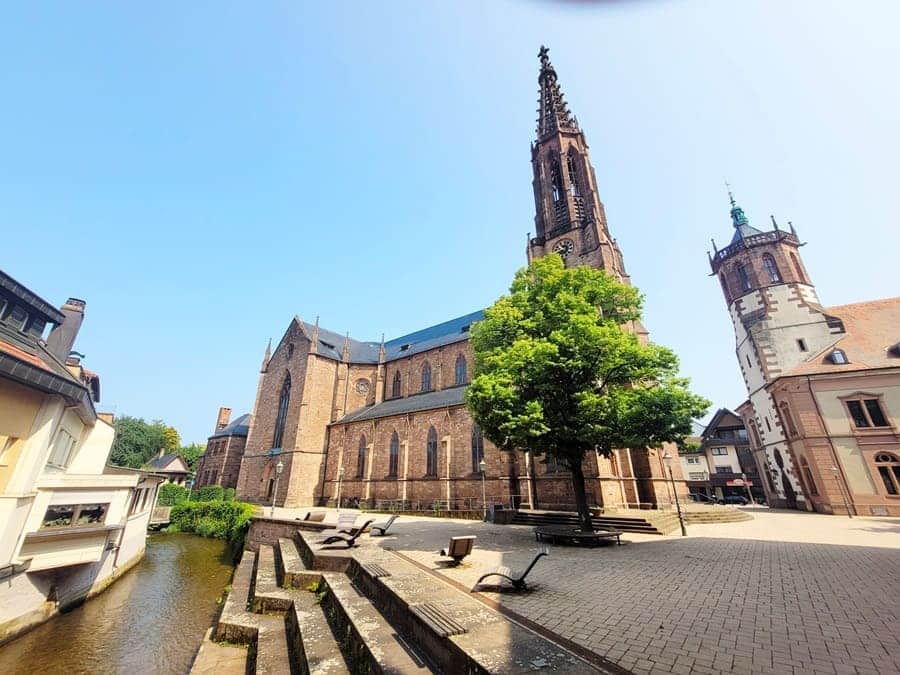Die Stadt Bühl liegt am Rande des Schwarzwaldes.