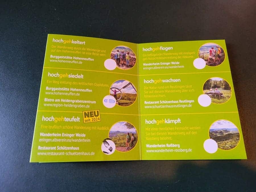Mit dem "hochgehberge"-Wanderpass könnt ihr tolle Preise gewinnen!