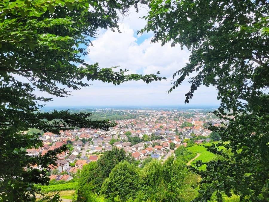 Aussichten auf Oberacher und Achern.