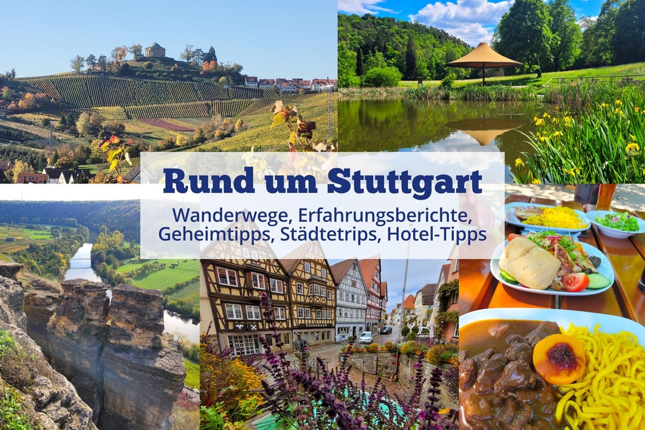Sehenswürdigkeiten an Wanderwegen rund um Stuttgart