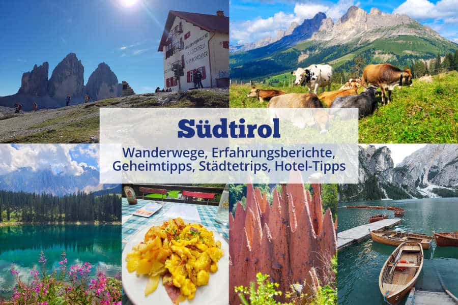 Sehenswürdigkeiten an Wanderwegen in Südtirol