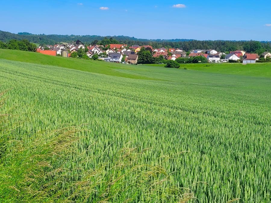 Blick auf Gschwend im Ostalbkreis.